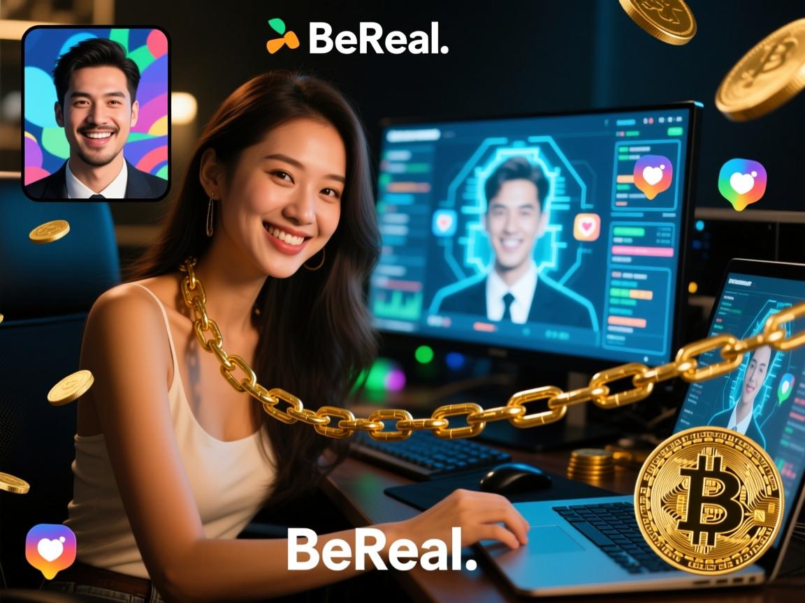BeReal账号地下交易链曝光,真人社交背后的虚拟身份狂欢