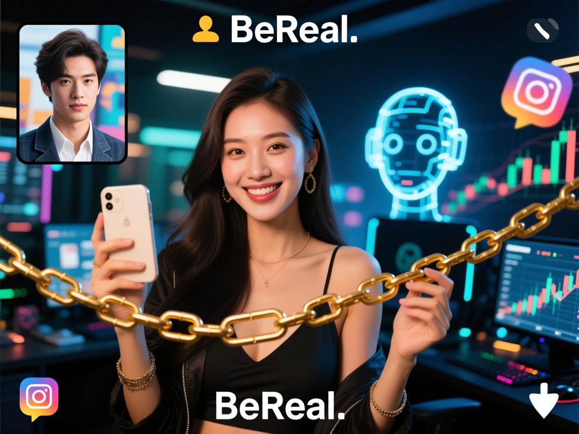 BeReal账号地下交易链曝光,真人社交背后的虚拟身份狂欢