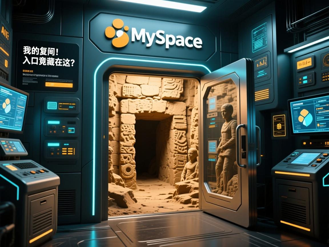 AI复原计划,MySpace考古指南!我的空间入口竟藏在这?