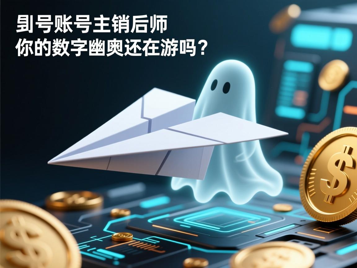 纸飞机账号注销后,你的数字幽灵还在游荡吗?