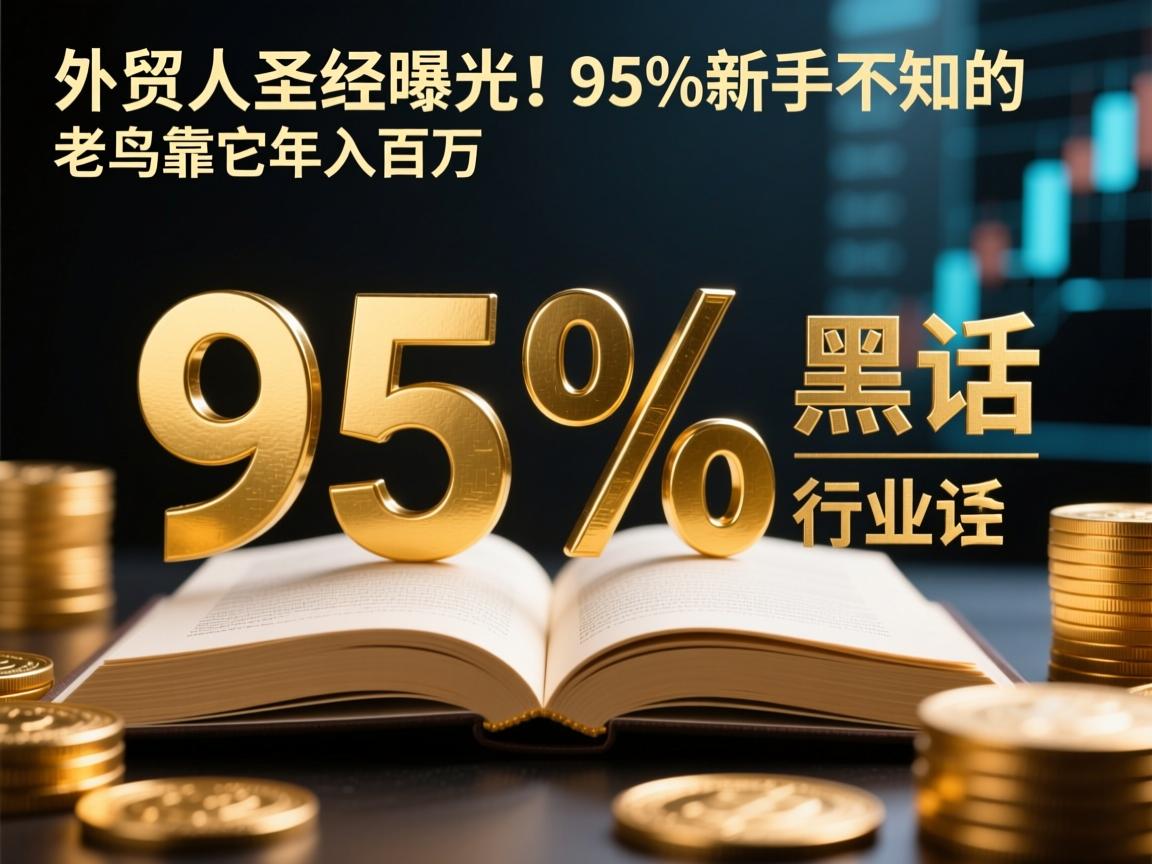 外贸人圣经曝光!95%新手不知的行业黑话,老鸟靠它年入百万