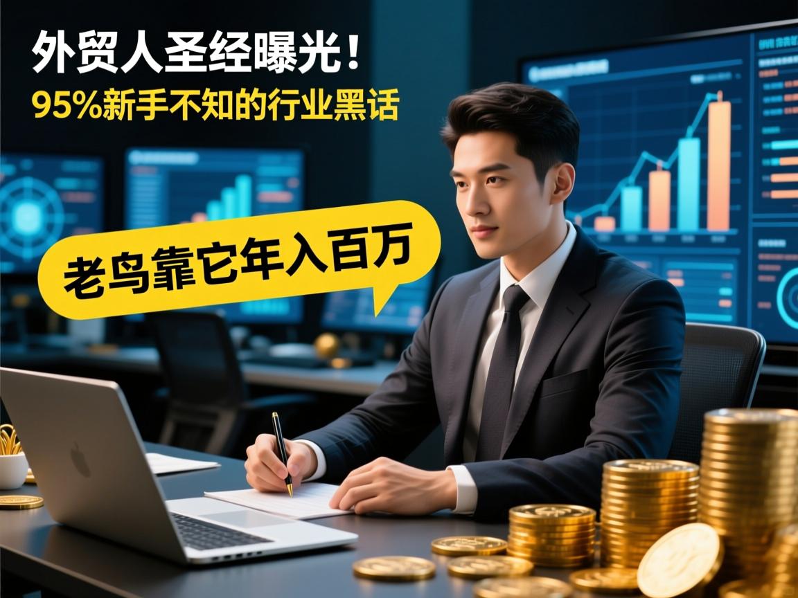 外贸人圣经曝光!95%新手不知的行业黑话,老鸟靠它年入百万