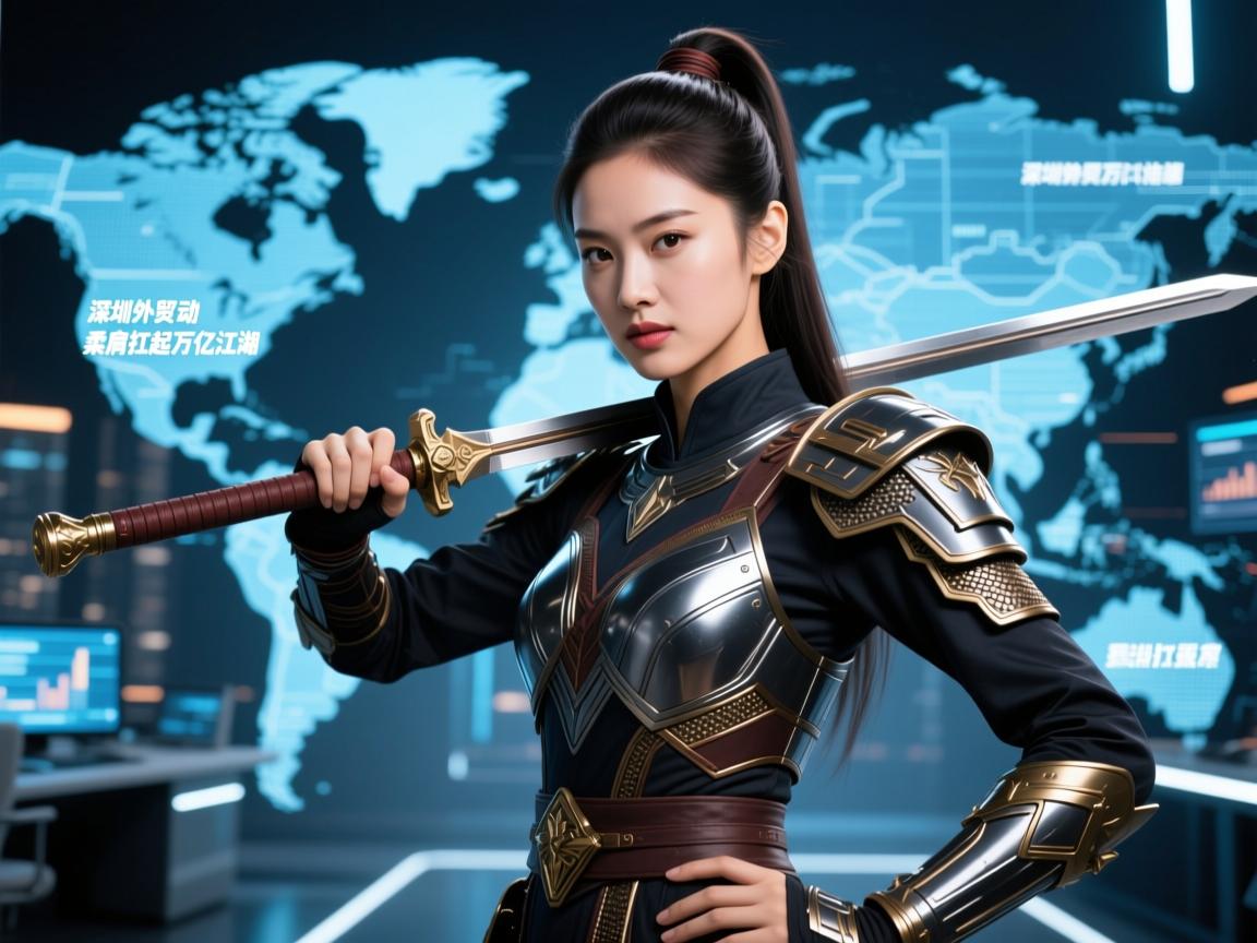 深圳外贸女侠,指尖撬动全球,柔肩扛起万亿江湖