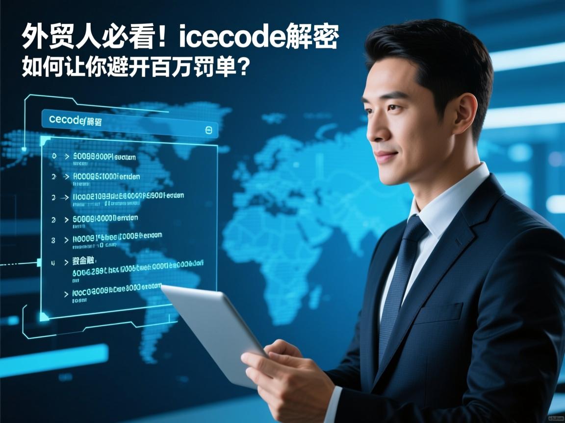 详细阅读:外贸人必看!icecode解密,一个编码如何让你避开百万罚单? 外贸人必看!icecode解密,一个编码如何让你避开百万罚单?