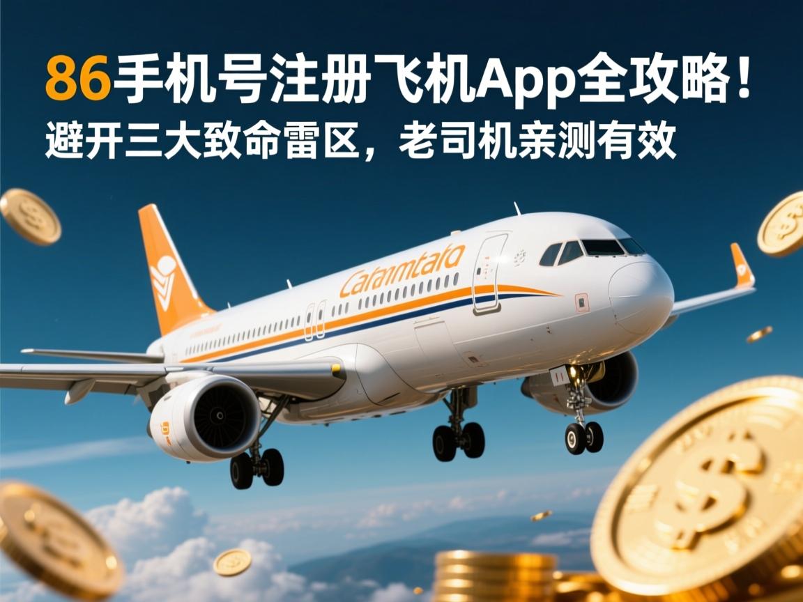 86手机号注册飞机App全攻略!避开三大致命雷区,老司机亲测有效