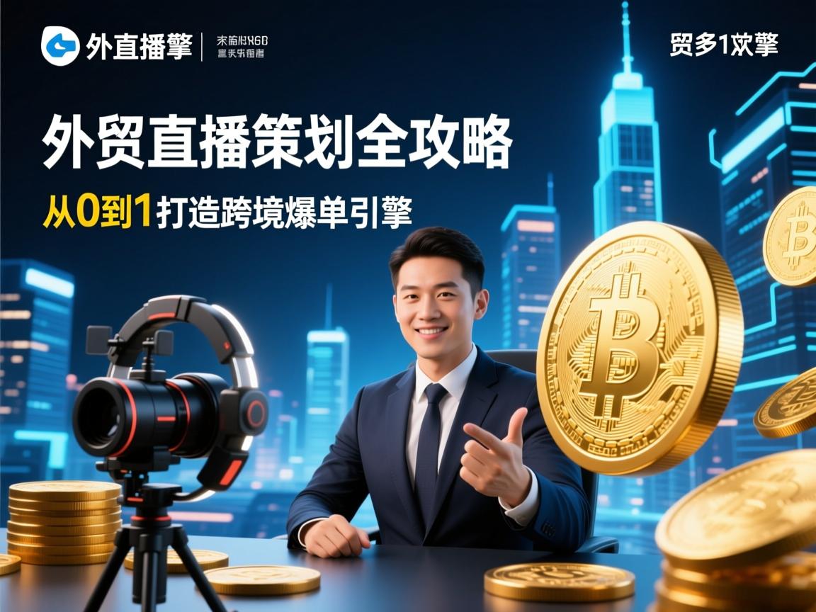 外贸直播策划全攻略,从0到1打造跨境爆单引擎