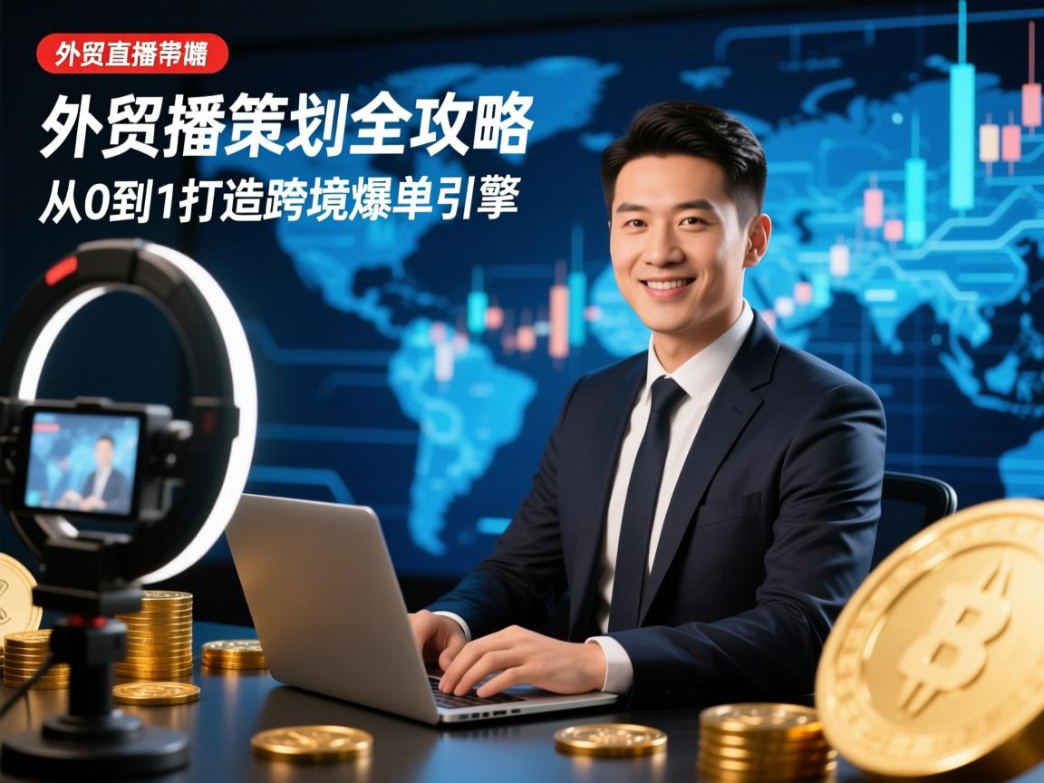 外贸直播策划全攻略,从0到1打造跨境爆单引擎
