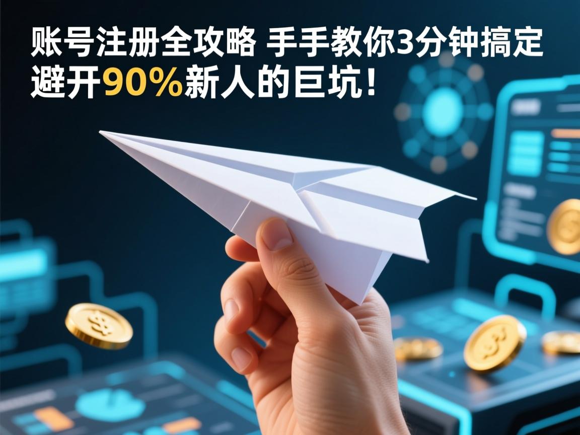 纸飞机账号注册全攻略,手把手教你3分钟搞定,避开90%新人的巨坑!