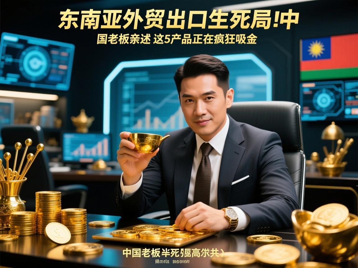 东南亚外贸出口生死局!中国老板亲述,这5类产品正在疯狂吸金