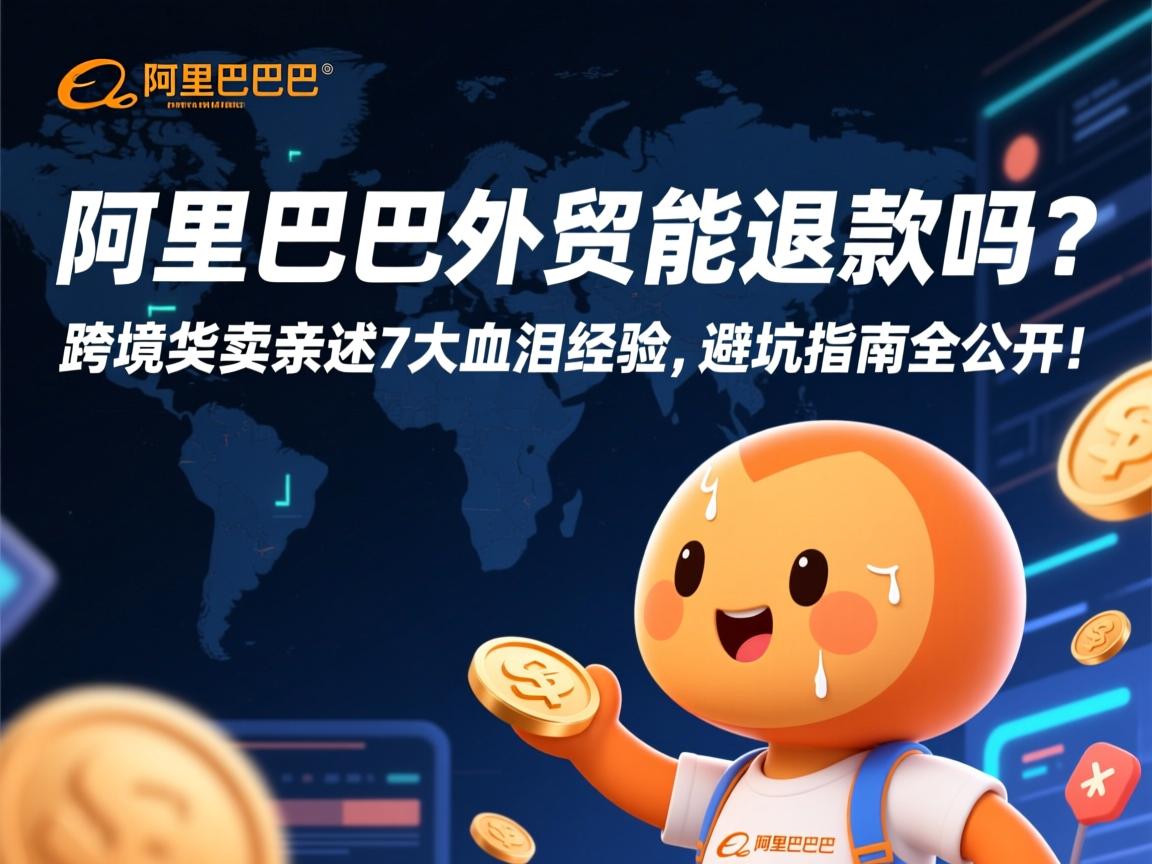 阿里巴巴外贸能退款吗?跨境卖家亲述7大血泪经验,避坑指南全公开!