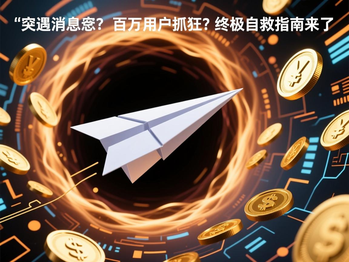 纸飞机突遇消息黑洞?百万用户抓狂!终极自救指南来了