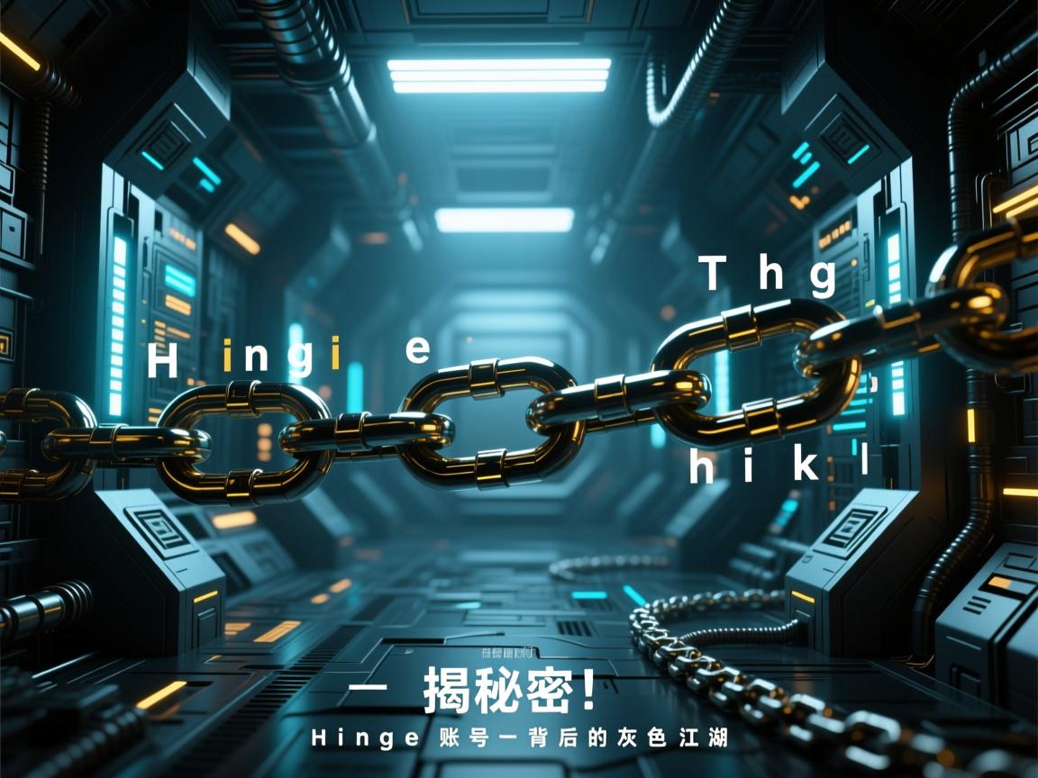 深度揭秘!Hinge账号地下交易链,hiku铰链背后的灰色江湖