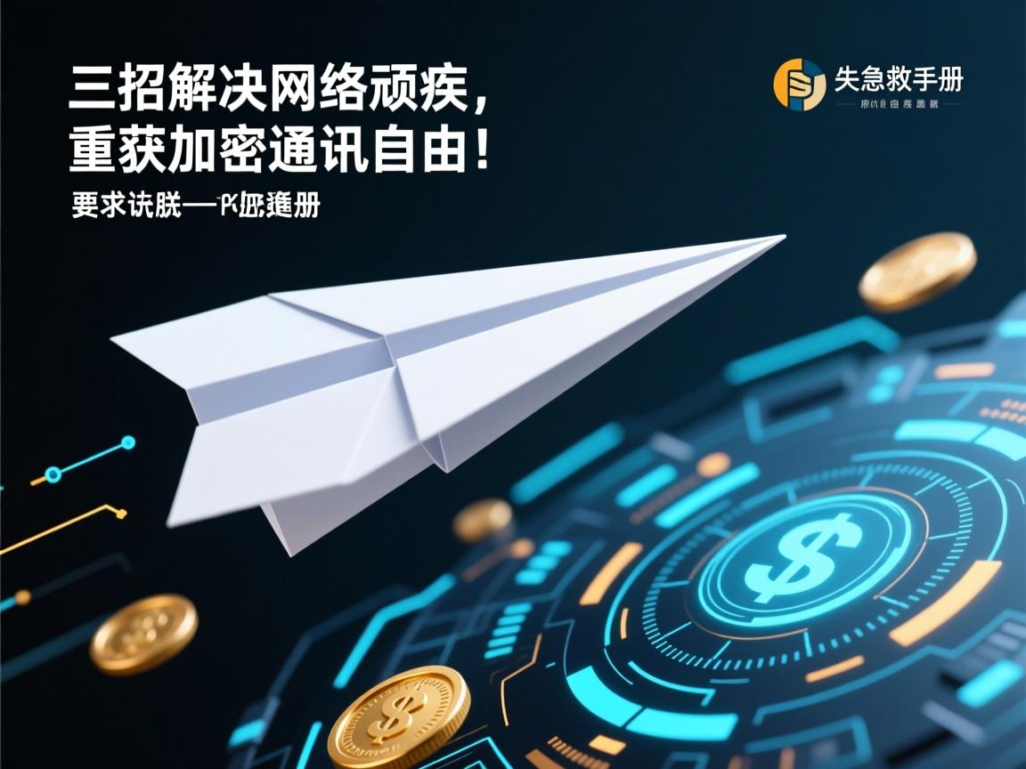 纸飞机失联急救手册,三招解决网络顽疾,重获加密通讯自由!