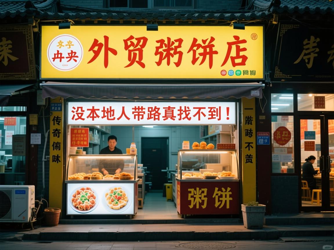 定州外贸粥饼店,深藏闹市的传奇味道,没本地人带路真找不到!