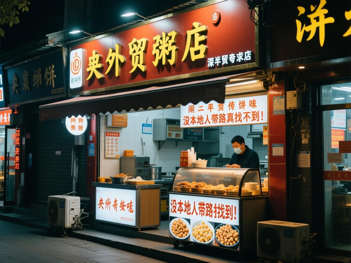 定州外贸粥饼店,深藏闹市的传奇味道,没本地人带路真找不到!