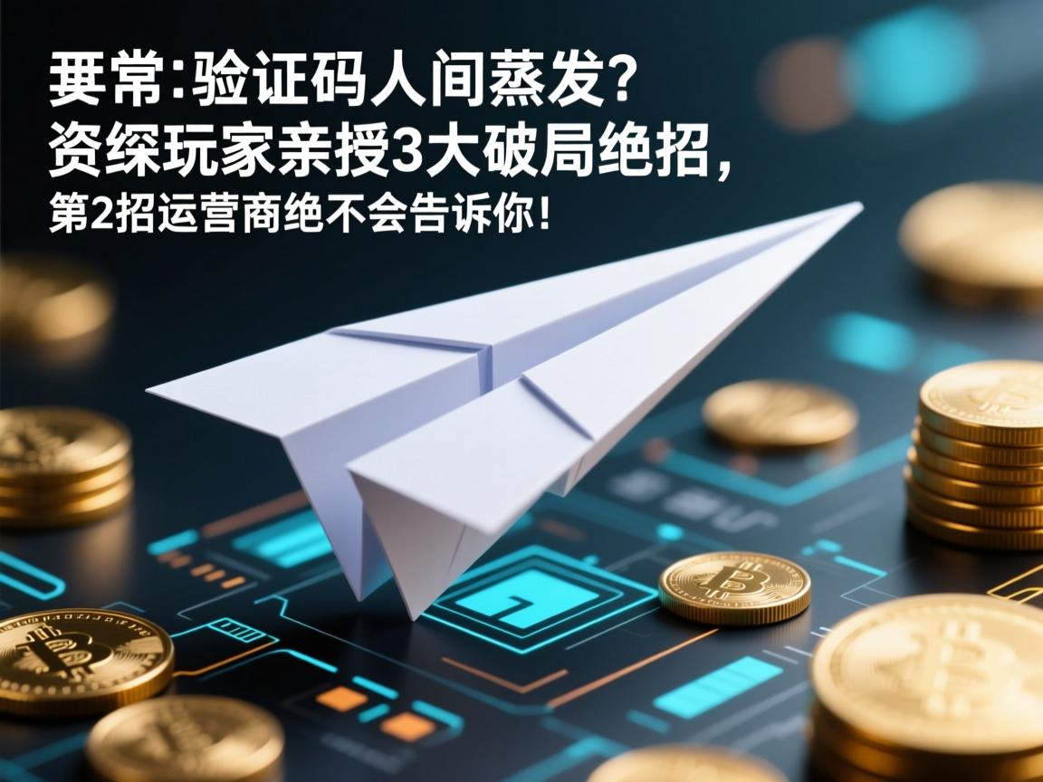 纸飞机验证码人间蒸发?资深玩家亲授3大破局绝招,第2招运营商绝不会告诉你!