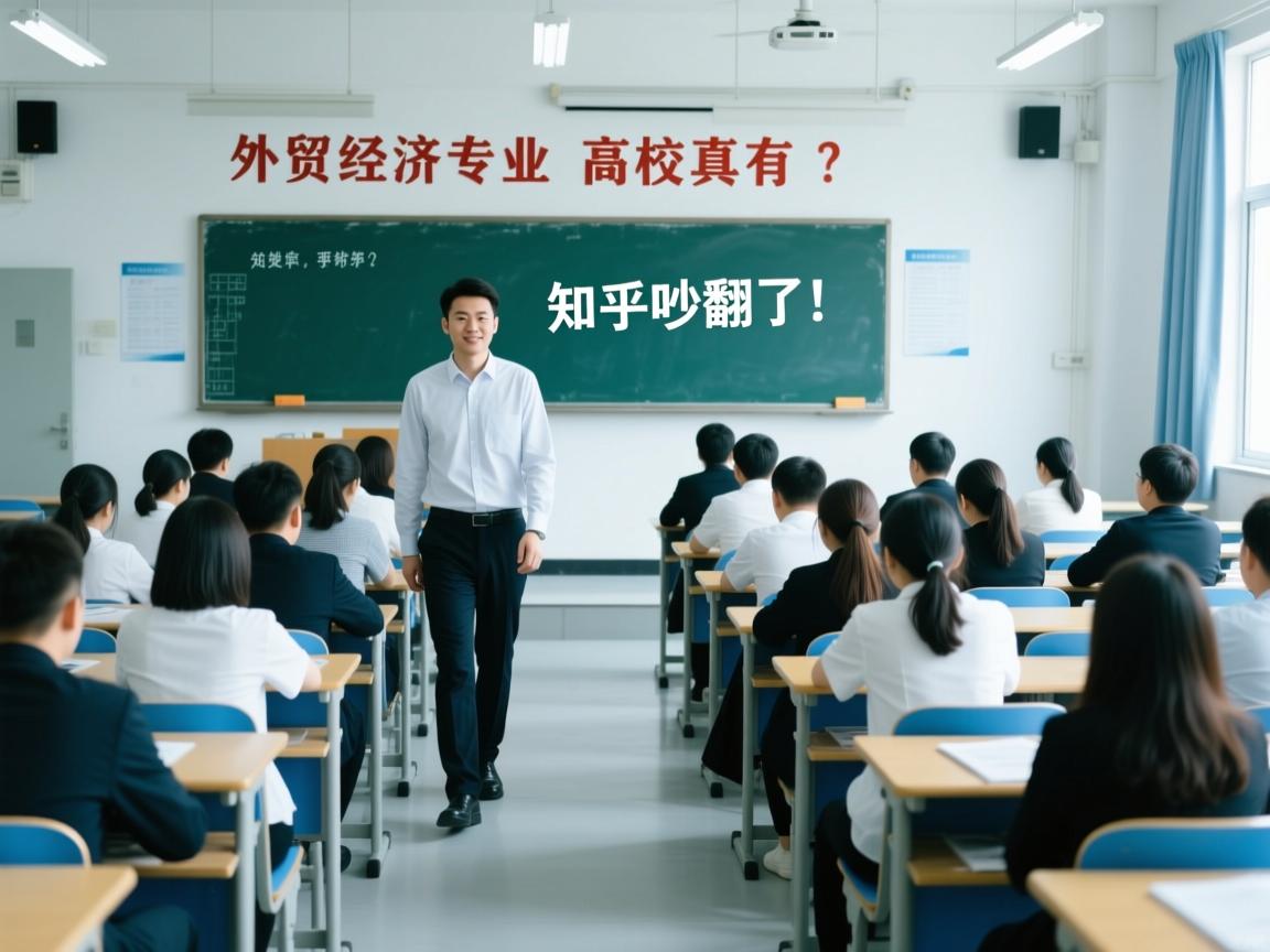外贸经济专业,高校里真有这个神秘学科吗?知乎吵翻了!