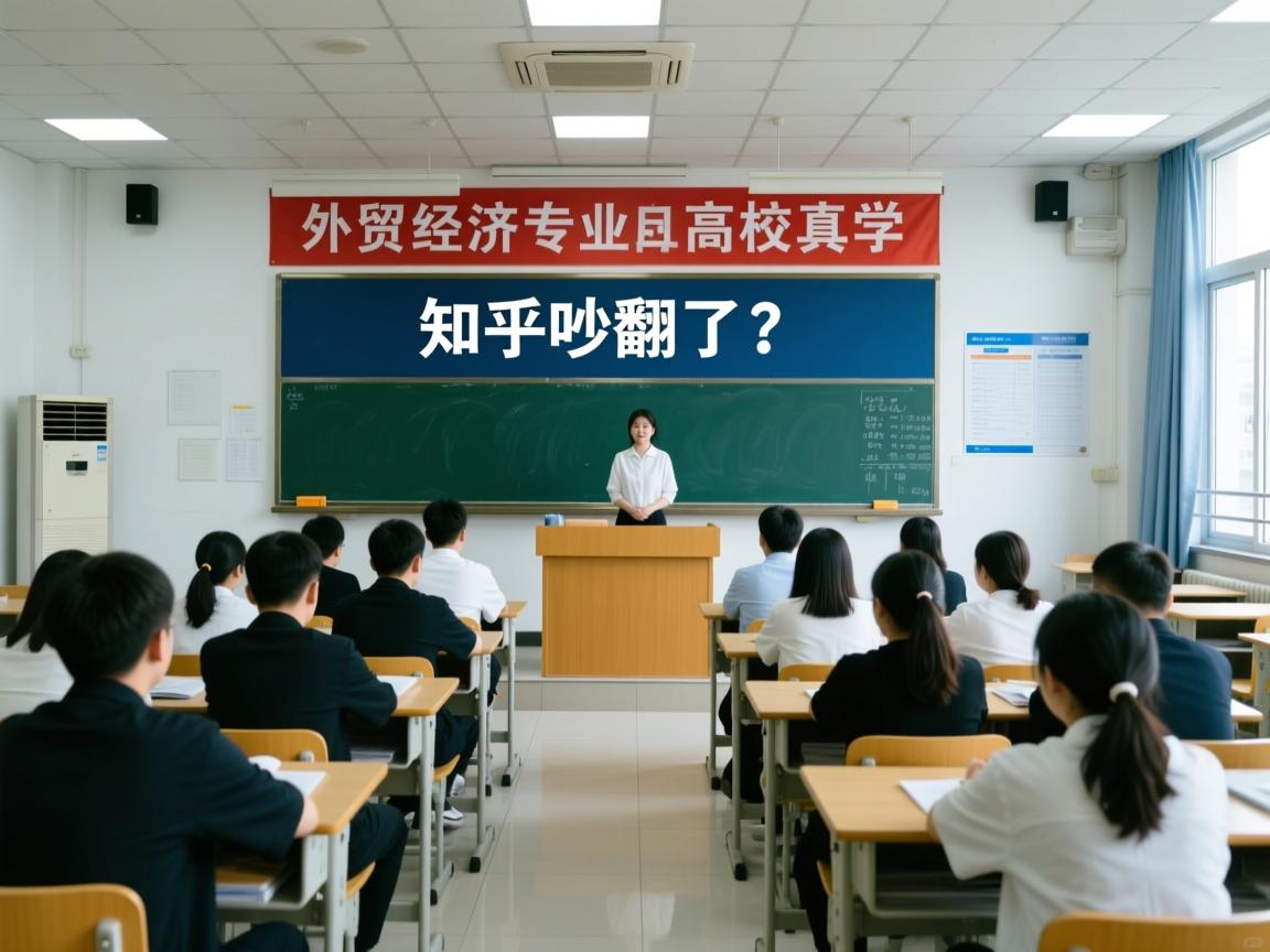 外贸经济专业,高校里真有这个神秘学科吗?知乎吵翻了!