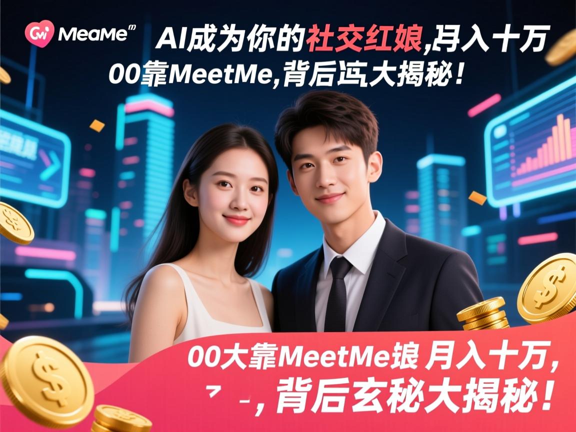 当AI成为你的社交红娘,00后靠MeetMe月入十万,背后玄机大揭秘!