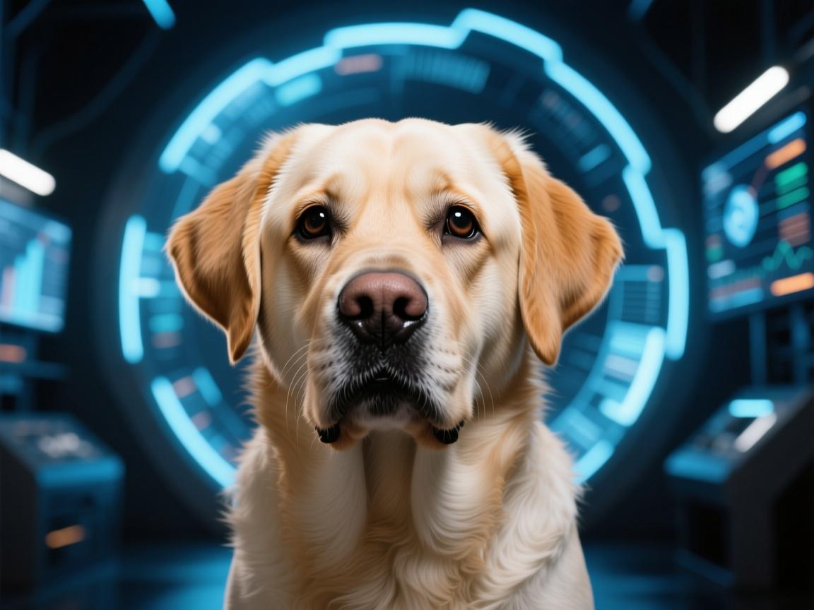 拉布拉多犬高清图片背后的惊人秘密,AI如何重塑萌宠摄影世界?