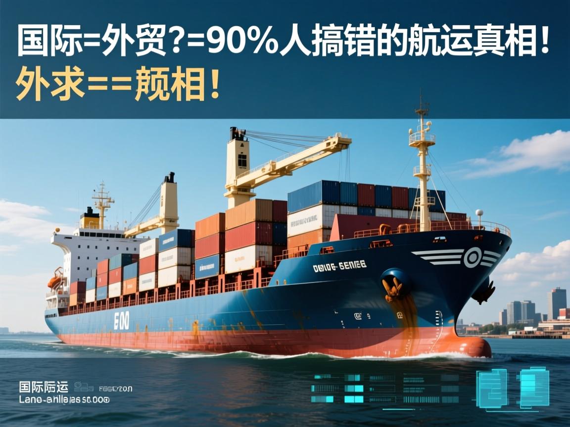 国际货船=外贸?90%人搞错的航运真相!