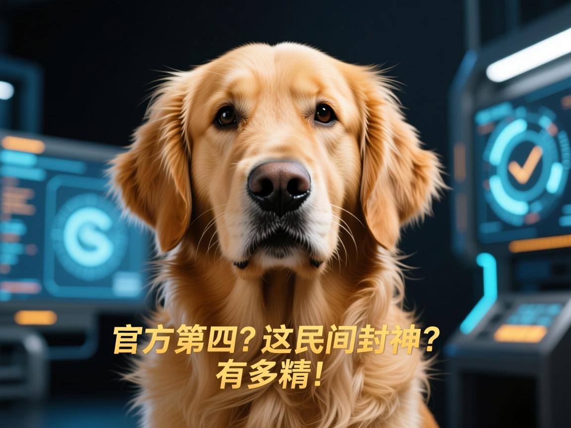 金毛智商之谜,官方第四,民间封神?这狗到底有多精!