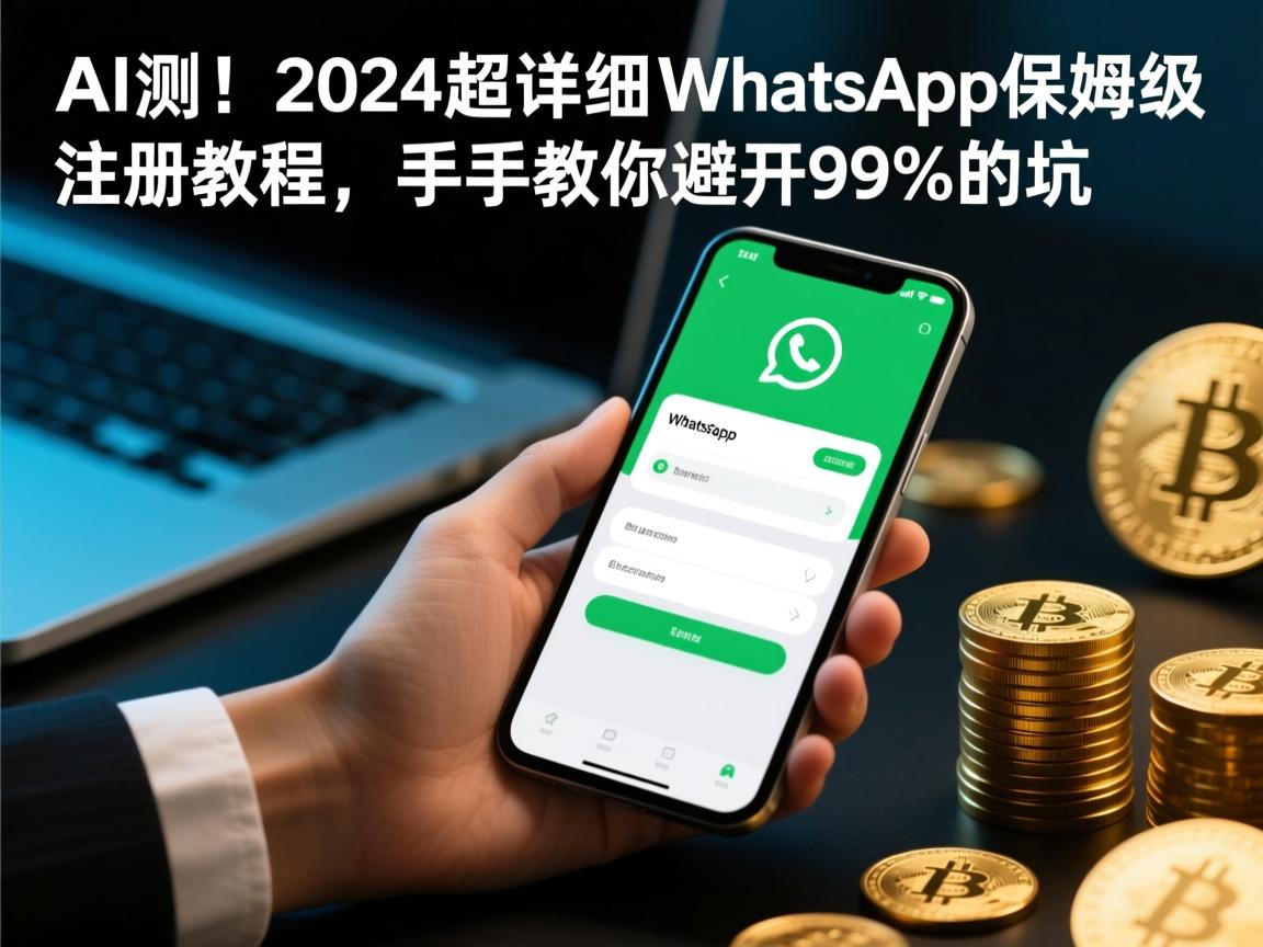 AI亲测!2024超详细WhatsApp保姆级注册教程,手把手教你避开99%的坑