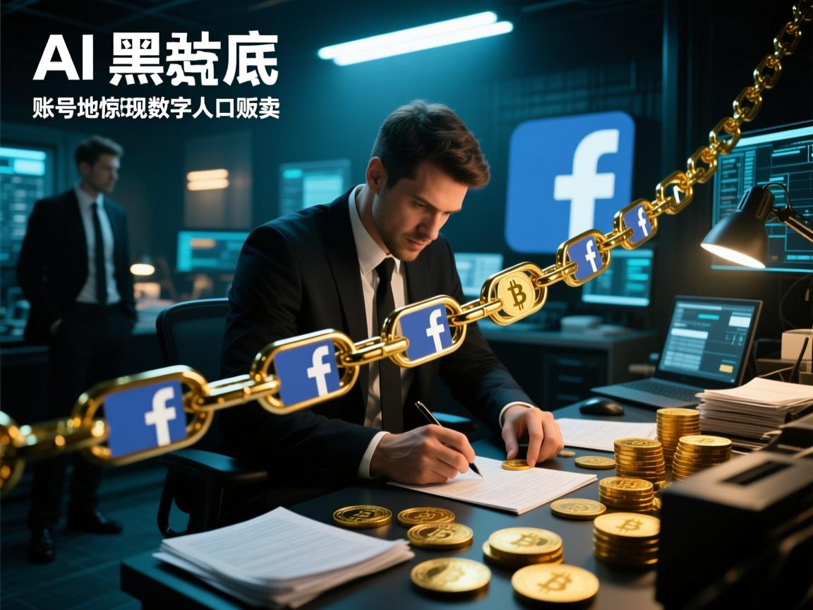 AI黑市大起底,Facebook账号地下交易链惊现数字人口贩卖