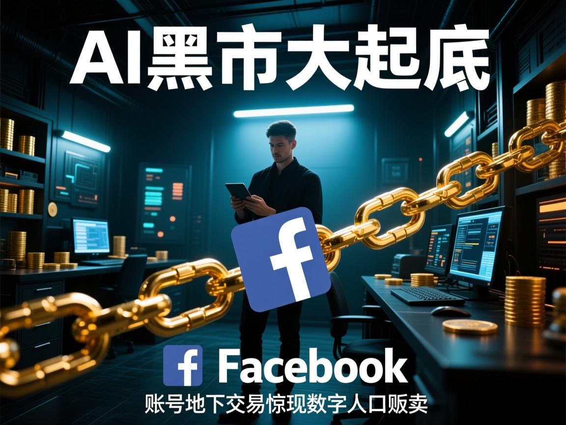 AI黑市大起底,Facebook账号地下交易链惊现数字人口贩卖