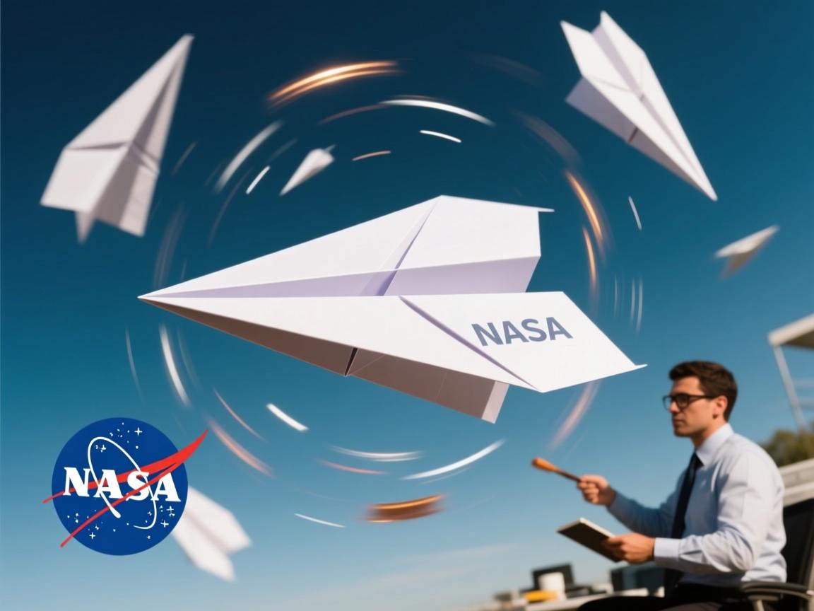 纸飞机空中疯狂打滚?NASA工程师亲授,90%的人输在这毫米级误差!