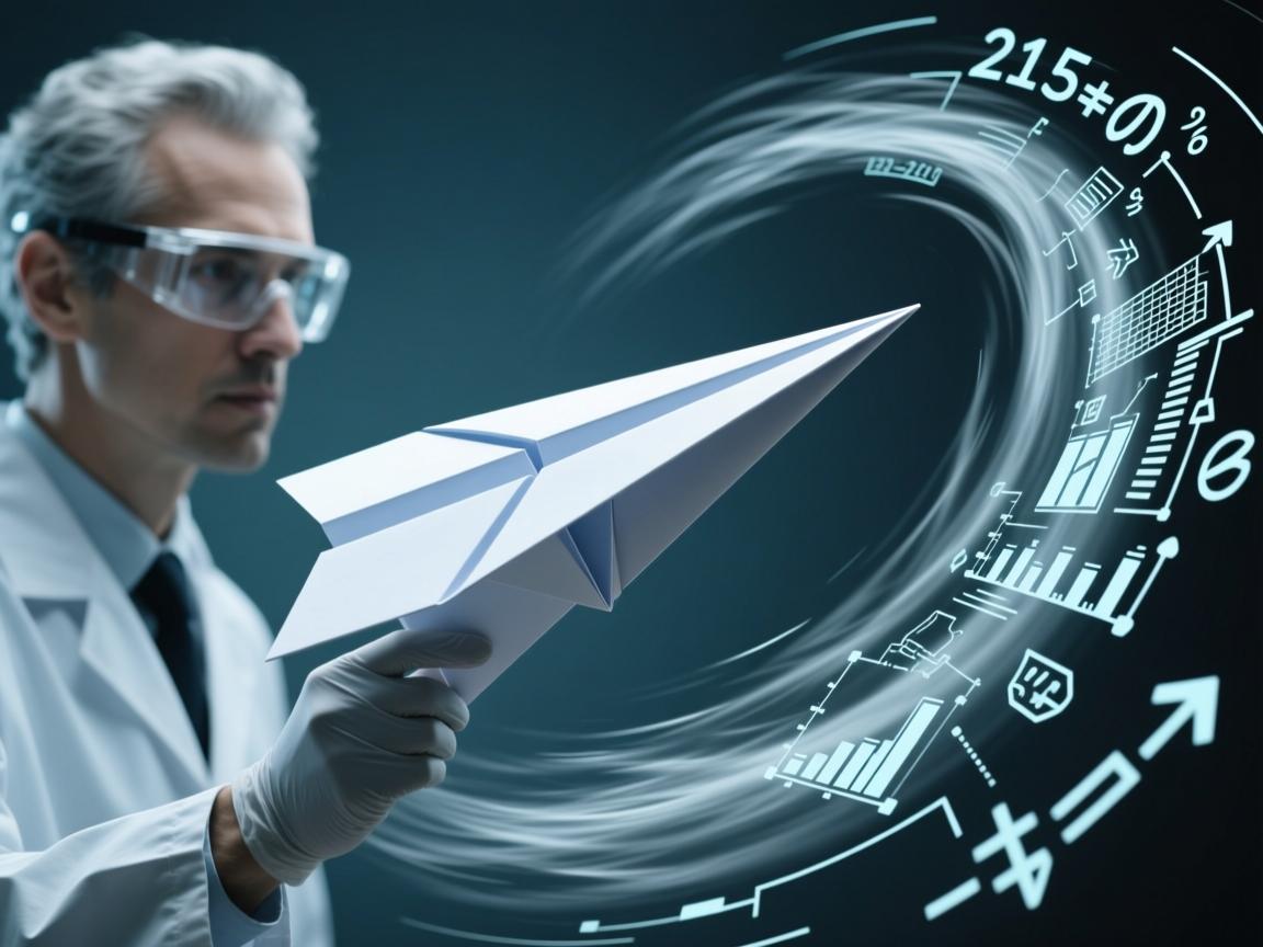 纸飞机诡异折返!科学家解密逆风回旋的力学密码