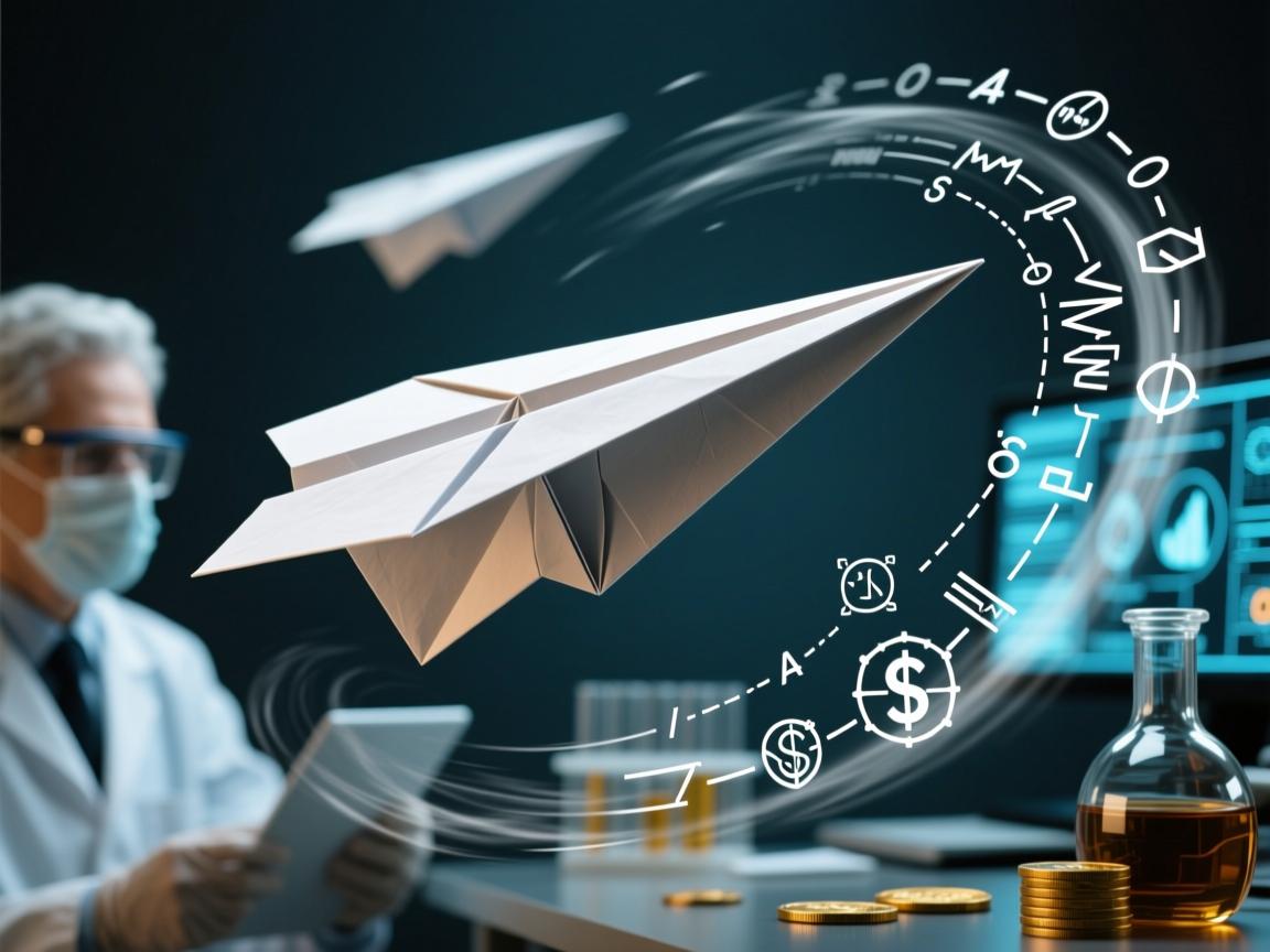 纸飞机诡异折返!科学家解密逆风回旋的力学密码