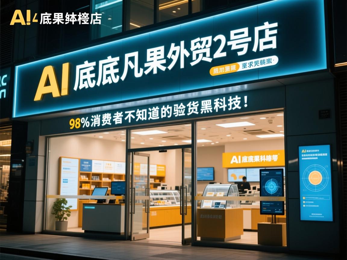 AI起底凡果外贸2号店,98%消费者不知道的验货黑科技!