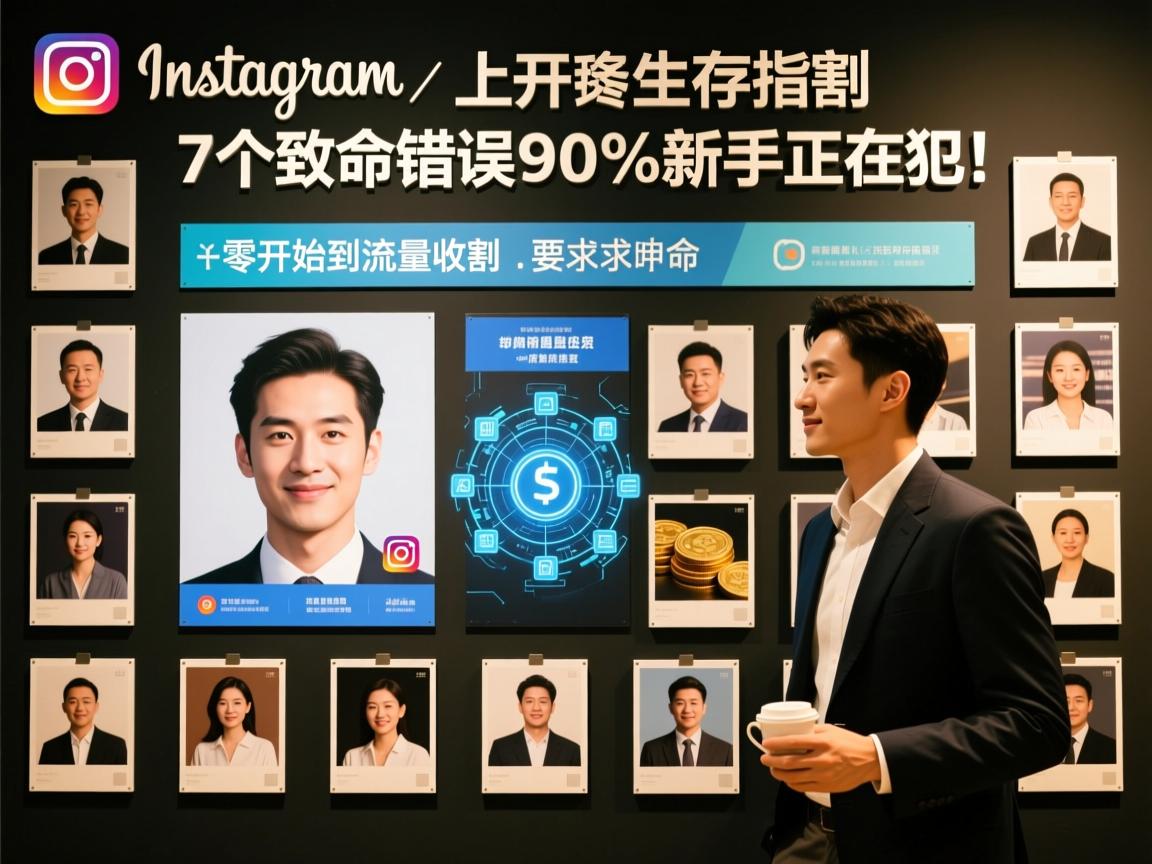 Instagram照片墙终极生存指南,从零开始到流量收割,这7个致命错误90%新手正在犯!