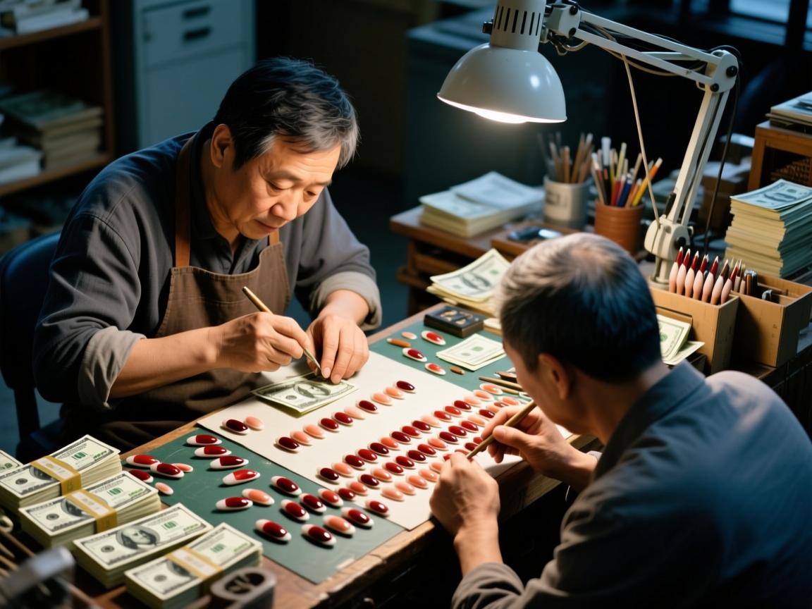 冷门暴利!中国手艺人靠指甲盖生意年赚千万,老外跪求代购