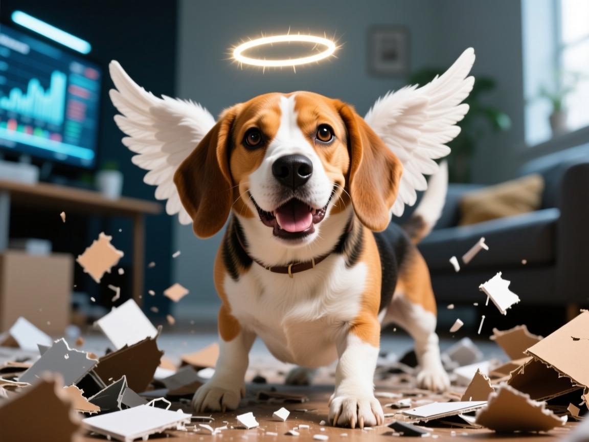 比格犬,天使微笑下的拆家狂魔,养它前请三思!