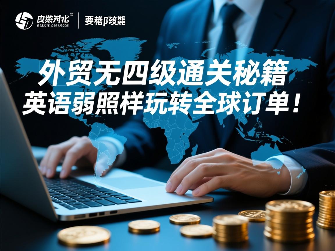 外贸无四级通关秘籍,英语弱照样玩转全球订单!