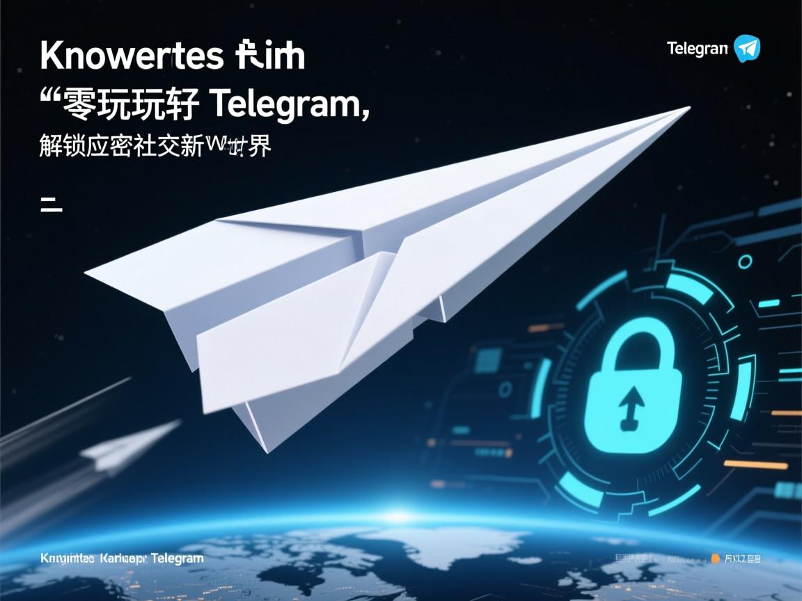 纸飞机起飞手册,从零玩转Telegram,解锁加密社交新世界