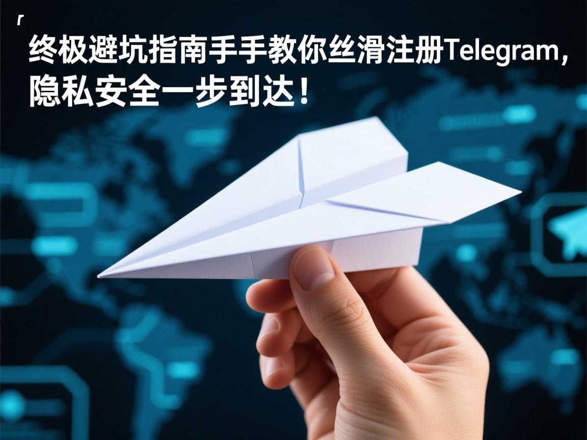纸飞机终极避坑指南,手把手教你丝滑注册Telegram,隐私安全一步到位!