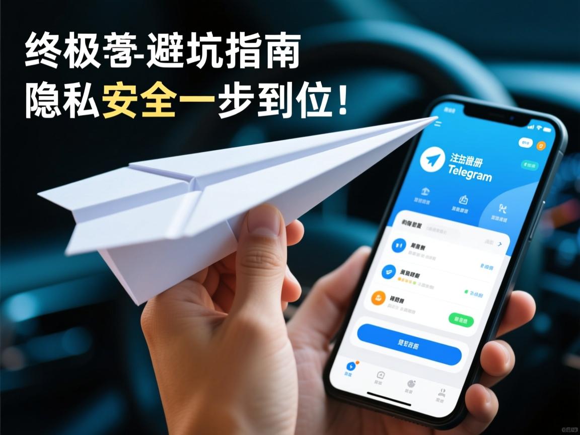 纸飞机终极避坑指南,手把手教你丝滑注册Telegram,隐私安全一步到位!