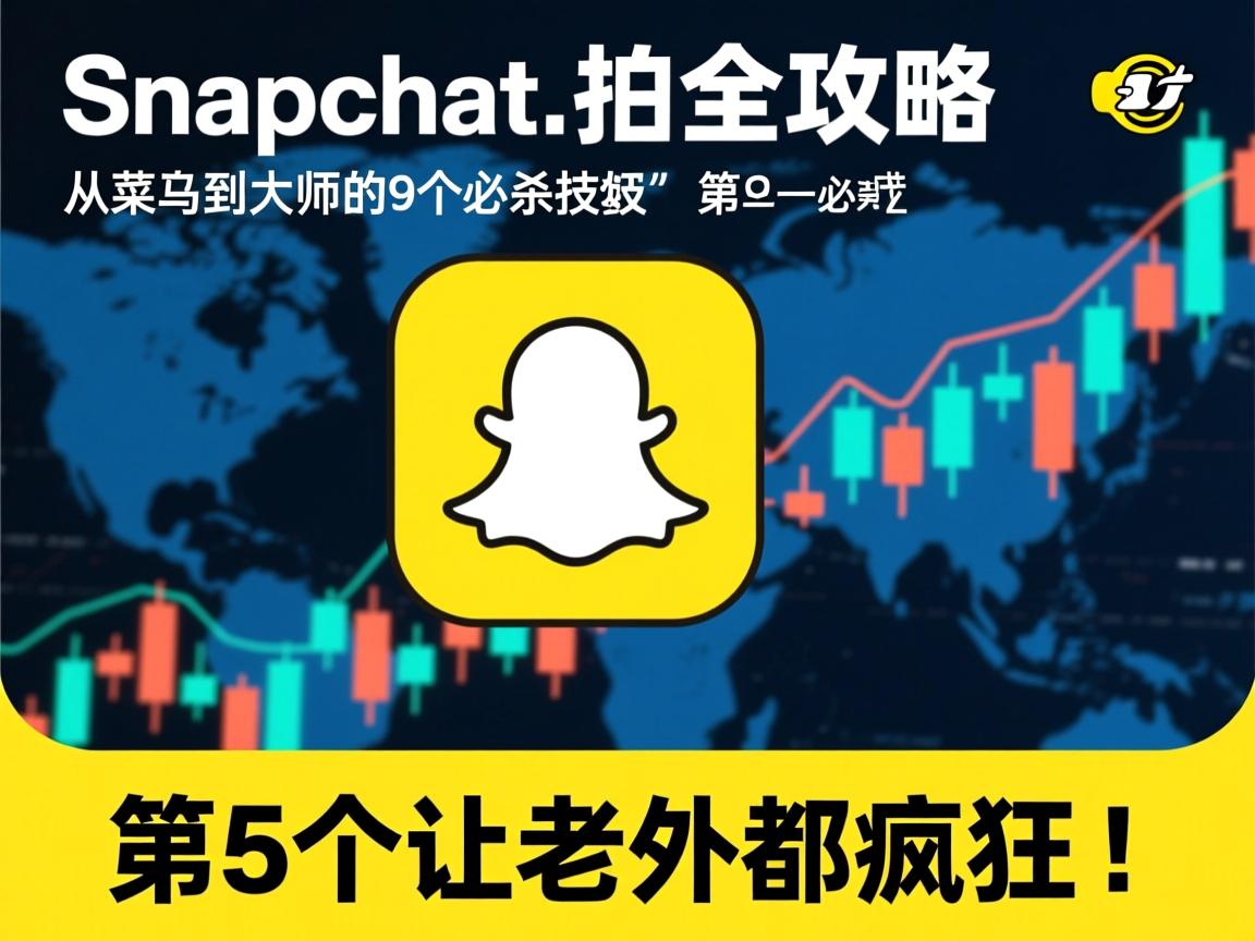 Snapchat快拍全攻略,从菜鸟到大师的9个必杀技,第5个让老外都疯狂!
