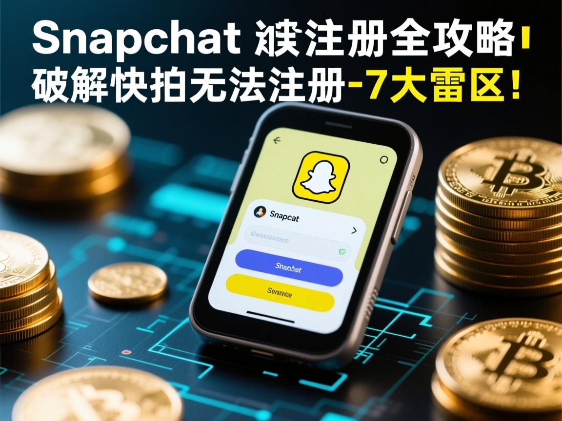 Snapchat注册全攻略,破解快拍无法注册的7大雷区!