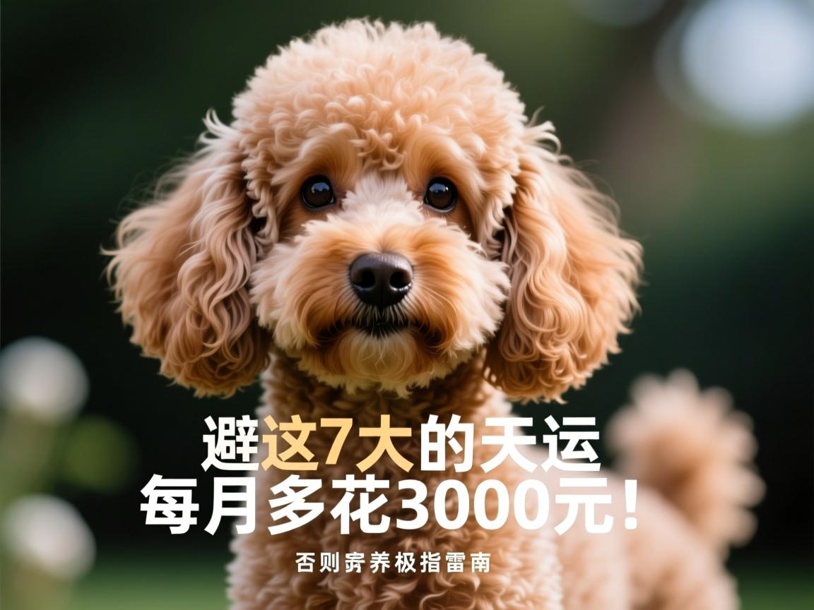 贵宾犬饲养终极指南,避开这7大雷区,否则每月多花3000元!