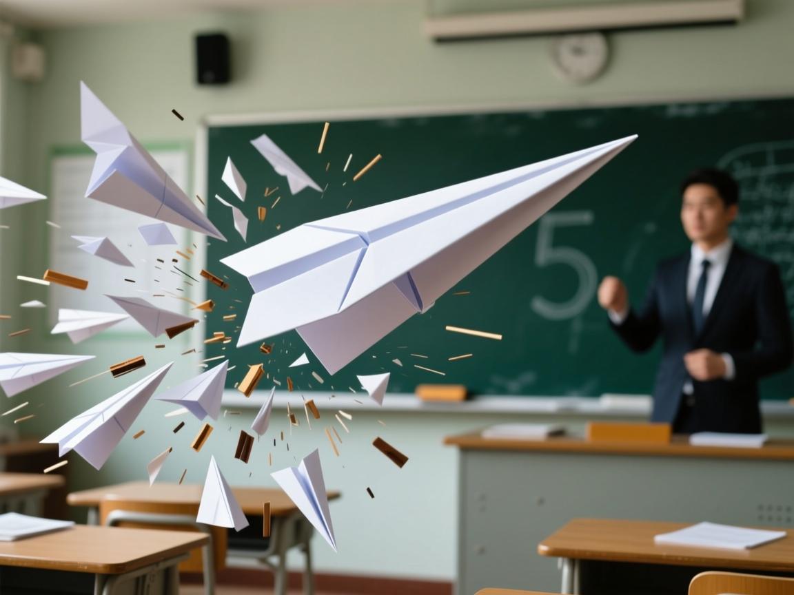 纸飞机失控翻滚?7大隐形杀手曝光!第5个让物理老师都沉默!