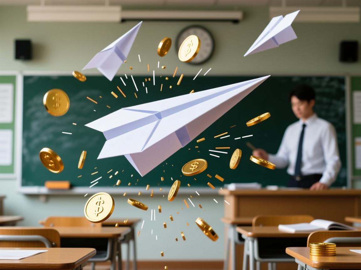 纸飞机失控翻滚?7大隐形杀手曝光!第5个让物理老师都沉默!