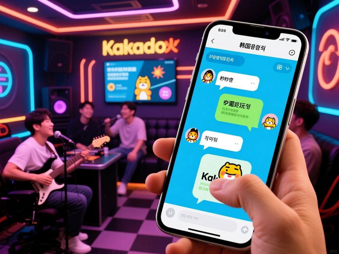韩国爆火!KakaoTalk隐藏玩法大揭秘,手机秒变专业K歌房,中国用户疯狂了!