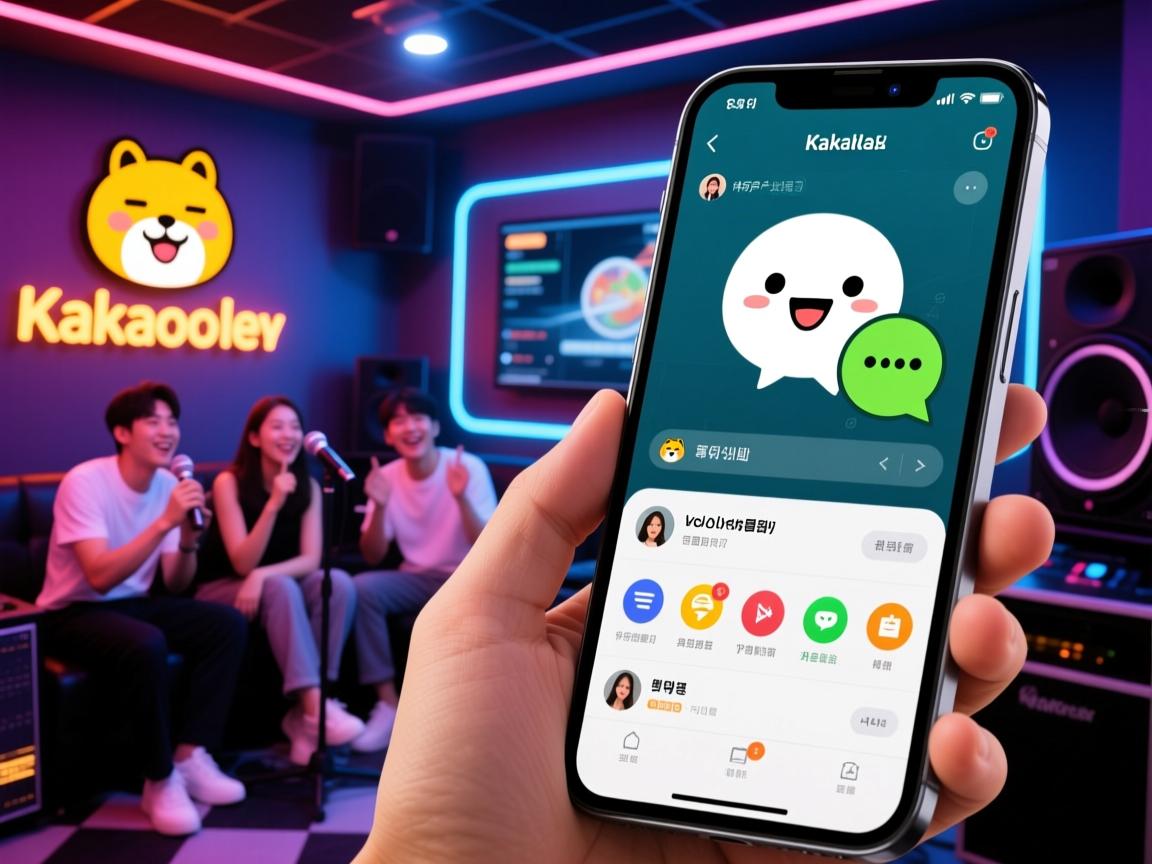 韩国爆火!KakaoTalk隐藏玩法大揭秘,手机秒变专业K歌房,中国用户疯狂了!