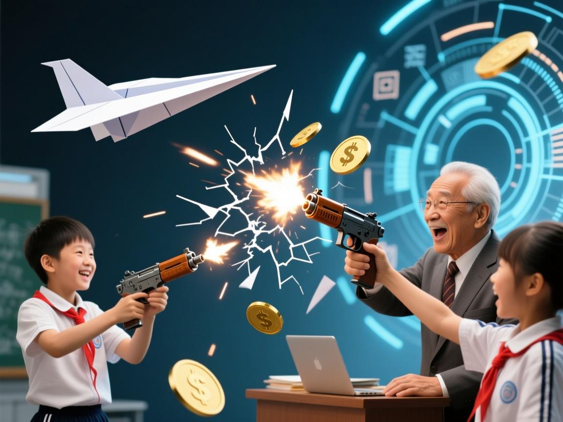 纸飞机竟杀回马枪!中学生破解百年回旋之谜,物理老师直呼内行