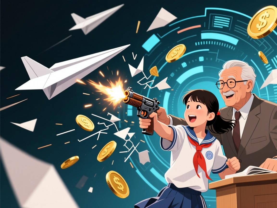 纸飞机竟杀回马枪!中学生破解百年回旋之谜,物理老师直呼内行