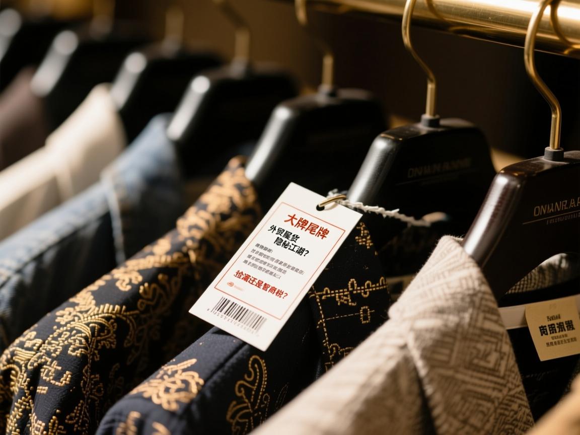 外贸服装剪牌,大牌尾货的隐秘江湖,是捡漏还是智商税?